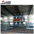 Feeding platform and storage hopper / batching platform for Mgo board line